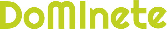Logotipo Dominete en color verde